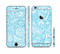 The Light Blue Paisley Floral Pattern V3 Sectioned Skin Series for the Apple iPhone 6 Plus