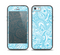 The Light Blue Paisley Floral Pattern V3 Skin Set for the iPhone 5-5s Skech Glow Case