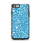 The Light Blue & White Floral Sprout Apple iPhone 6 Otterbox Symmetry Case Skin Set