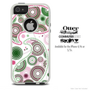 The Light Colored Abstract Paisley Skin For The iPhone 4-4s or 5-5s Otterbox Commuter Case