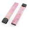 The Light Pink Watercolor Snow Crystal  - Premium Decal Protective Skin-Wrap Sticker compatible with the Juul Labs vaping device