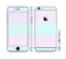 The Light Teal & Purple Sharp Chevron Sectioned Skin Series for the Apple iPhone 6