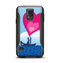 The Love-Sail Heart Trip Samsung Galaxy S5 Otterbox Commuter Case Skin Set