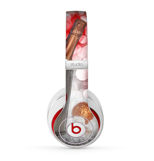 The Magical Unfocused Red Hearts and Wine Skin for the Beats by Dre Studio (2013+ Version) Headphones