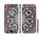 The Mirrored Coral and Colored Vector Aztec Pattern Sectioned Skin Series for the Apple iPhone 6