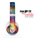 The Mixed Neon Paint Skin for the Beats by Dre Studio Wireless Headphones