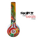 The Mixed Orange & Green Paint Skin for the Beats by Dre Mixr Headphones