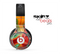 The Mixed Orange & Green Paint Skin for the Beats by Dre Pro Headphones