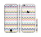 The Multi-Lined Chevron Color Pattern Sectioned Skin Series for the Apple iPhone 6