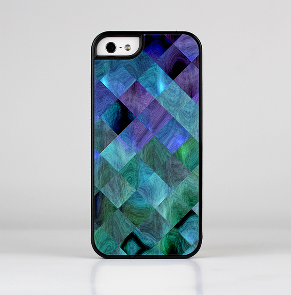 The Multicolored Tile-Swirled Pattern Skin-Sert for the Apple iPhone 5-5s Skin-Sert Case