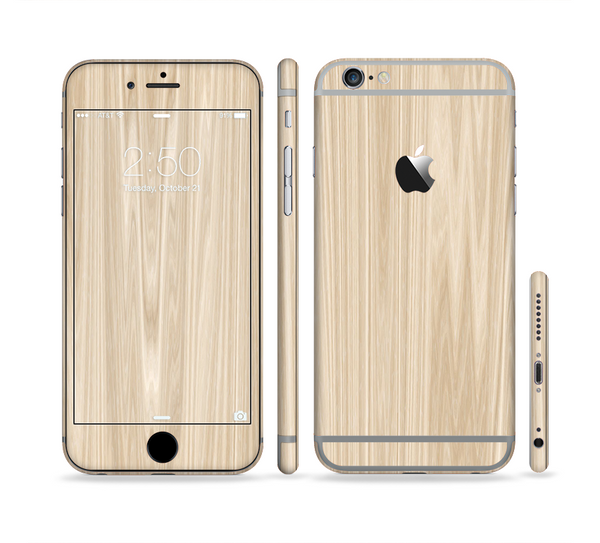 The Natural WoodGrain Sectioned Skin Series for the Apple iPhone 6