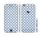 The Navy & White Seamless Morocan Pattern V2 Sectioned Skin Series for the Apple iPhone 6s Plus