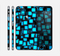 The Neon Blue Abstract Cubes Skin for the Apple iPhone 6 Plus