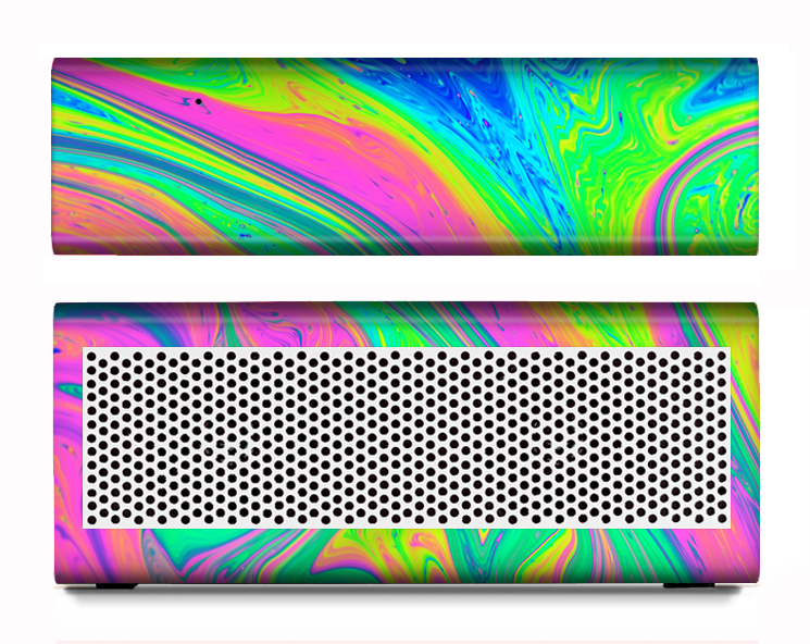 The Neon Color Fushion V3 Skin for the Braven 570 Wireless Bluetooth Speaker