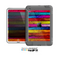 The Neon Color Wood Planks Skin for the Apple iPad Mini LifeProof Case