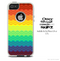 The Neon Colored Abstract Chevron Pattern Skin For The iPhone 4-4s or 5-5s Otterbox Commuter Case