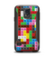 The Neon Colored Building Blocks Samsung Galaxy S5 Otterbox Commuter Case Skin Set