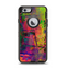 The Neon Colored Grunge Surface Apple iPhone 6 Otterbox Defender Case Skin Set