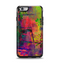 The Neon Colored Grunge Surface Apple iPhone 6 Otterbox Symmetry Case Skin Set