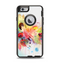 The Neon Colored Watercolor Branch Apple iPhone 6 Otterbox Defender Case Skin Set