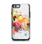 The Neon Colored Watercolor Branch Apple iPhone 6 Otterbox Symmetry Case Skin Set