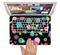 The Neon Colorful Stringy Orbs Skin Set for the Apple MacBook Air 13"