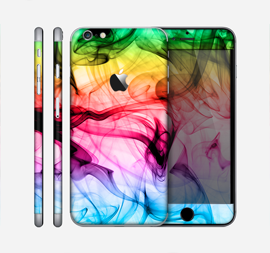 The Neon Glowing Fumes Skin for the Apple iPhone 6 Plus