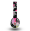 The Neon Highlighted Polka Stars On Black Skin for the Beats by Dre Original Solo-Solo HD Headphones