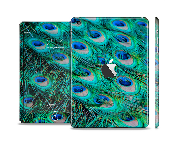 The Neon Multiple Peacock Skin Set for the Apple iPad Mini 4