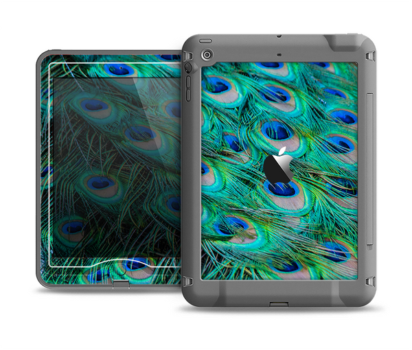 The Neon Multiple Peacock Apple iPad Air LifeProof Nuud Case Skin Set