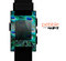 The Neon Multiple Peacock Skin for the Pebble SmartWatch