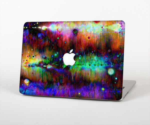 The Neon Paint Mixtured Surface Skin Set for the Apple MacBook Pro 15" with Retina Display