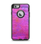 The Neon Pink Dyed Wood Grain Apple iPhone 6 Otterbox Defender Case Skin Set