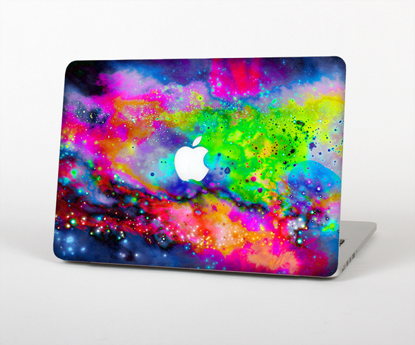 The Neon Splatter Universe Skin Set for the Apple MacBook Pro 15" with Retina Display