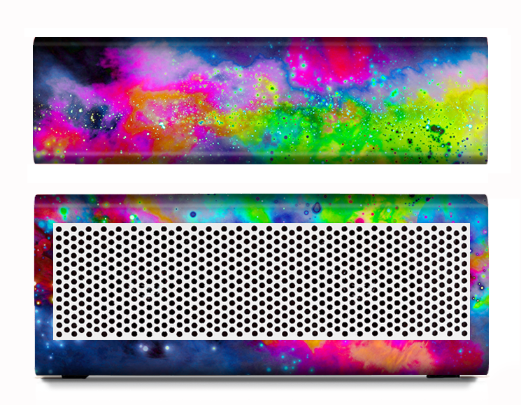 The Neon Splatter Universe Skin for the Braven 570 Wireless Bluetooth Speaker