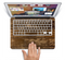 The Old Worn Wooden Planks V2 Skin Set for the Apple MacBook Pro 15" with Retina Display
