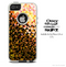 The Orange Abstract Cubed Skin For The iPhone 4-4s or 5-5s Otterbox Commuter Case