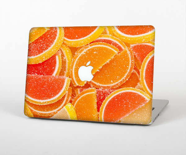 The Orange Candy Slices Skin Set for the Apple MacBook Pro 15" with Retina Display