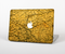 The Orange Cracked Surface Skin Set for the Apple MacBook Pro 15" with Retina Display
