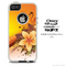 The Orange Flamingo Orange Skin For The iPhone 4-4s or 5-5s Otterbox Commuter Case