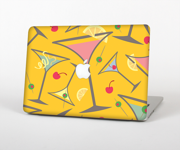 The Orange Martini Drinks With Lemons Skin Set for the Apple MacBook Pro 15" with Retina Display