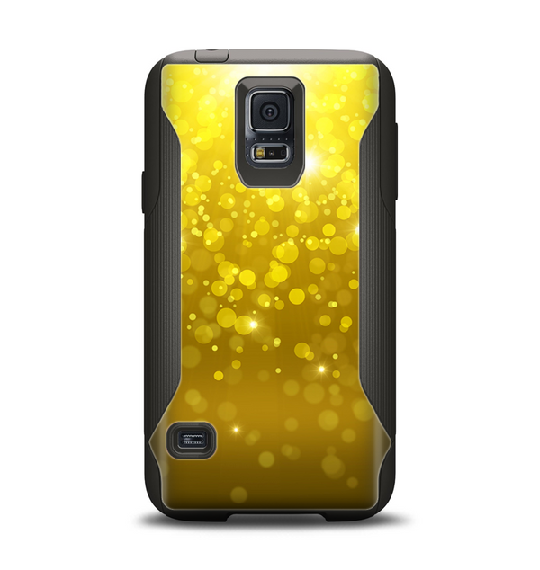 The Orbs of Gold Light Samsung Galaxy S5 Otterbox Commuter Case Skin Set