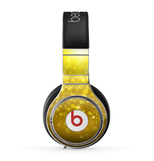 The Orbs of Gold Light Skin for the Beats by Dre Pro Headphones