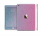 The OverLock Pink to Blue Swirls Full Body Skin Set for the Apple iPad Mini 3