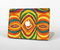 The Painted Colorful Curves Skin Set for the Apple MacBook Pro 15" with Retina Display