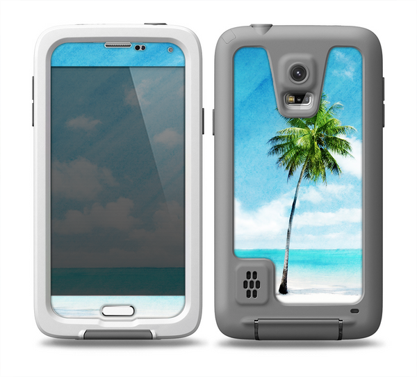 The Paradise Beach Palm Tree copy Skin Samsung Galaxy S5 frē LifeProof Case