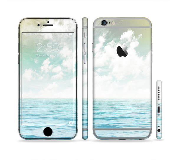 The Paradise Vintage Waves Sectioned Skin Series for the Apple iPhone 6
