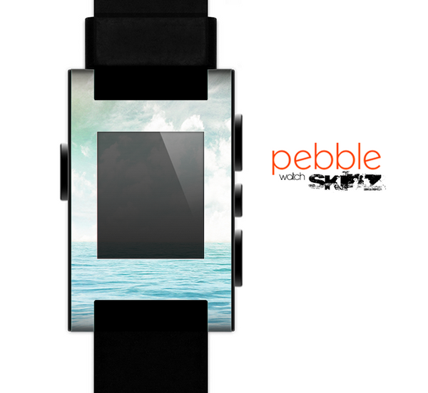 The Paradise Vintage Waves Skin for the Pebble SmartWatch