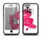 The Paris Pink Illustration Apple iPhone 6 LifeProof Fre Case Skin Set