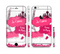 The Paris Pink Illustration Sectioned Skin Series for the Apple iPhone 6